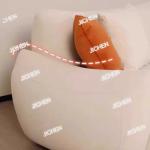 Nordic Cloud Living Room Sofas Cream Loveseat Tiny House Comfortable Living Room Sofas Relaxing Ergonomics Muebles Furniture