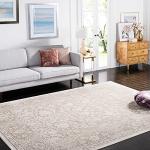 SAFAVIEH Area Rug 9x12 - Reflection Collection - Large - Beige & Cream, Non-Shedding & Easy Cleaning, Ideal for Living Room, Bedroom, Dining Space (RFT667A)