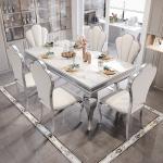 Center Chairs Dining Table Conference Restaurant Modern Lounge Dining Table Designer Extending Mesas De Comedor Salon Furniture