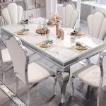 Center Chairs Dining Table Conference Restaurant Modern Lounge Dining Table Designer Extending Mesas De Comedor Salon Furniture