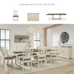 Signature Design by Ashley Bolanburg 20" Upholstered Dining Room Chair, Set of 2, Antique White