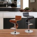 Adjustable Height Bar Stool Chair Black Italian Minimalist Modern Bar Stools Designer Unique Sedie Da Pranzo Home Furniture