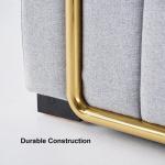 86" Linen Upholstered 3-Seater Sofa Couch for Living Room Apartment Lounge Modern 3 Seater Sofas Couches Chair home furniture