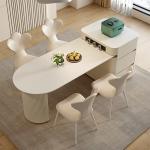 Restaurant Socket Italian Table Party Event Storage Luxury Chairs Dining Tables Expandable White Modern Mesa Unique Furniture