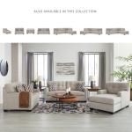 Signature Design by Ashley Mahoney Contemporary Tufted Sofa, Beige