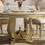 Luxury Design Marble Dining Tables Wood 6 Chairs Modern Center Dining Tables Living Room Mesas De Comedor Home Furniture