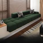 Home Bay Window Sofa Master Bedroom Floor Transformation Integrated Sofa New Design Comfortable Seating For Living Room