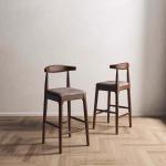 Faux Leather Metal Bar Stools Modern Classic Restaurant Swivel Bar Stools Adjustable Unique Sgabello Da Bar Furniture Luxury