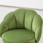 25.5 Inch Velvet Bar Stools Set of 4 Modern Counter Height Barstools with Back Comfy Bar Chairs for Kitchen Island/Home Bar/Rest