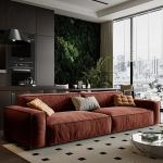 Minimalist Nordic Living Room Sofas Lounge Luxury Corner Office Sofas Decor Relaxing Filling Floor Tumbonas Playa Home Furniture