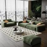 Minimalist Nordic Living Room Sofas Lounge Luxury Corner Office Sofas Decor Relaxing Filling Floor Tumbonas Playa Home Furniture