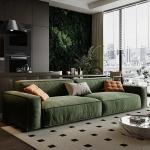 Minimalist Nordic Living Room Sofas Lounge Luxury Corner Office Sofas Decor Relaxing Filling Floor Tumbonas Playa Home Furniture