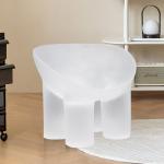 Transparent resin lifting stool crystal acrylic designer chair guest restaurant bar counter home leisure