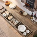 66" Large Buffet Sideboard Cabinet with 4 Doors and 3 Drawers, Coffee Bar Wine Bar Storage Cabinet for Dining Room, Living Room