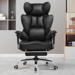 GTRACING Big and Tall Gaming Chair 400lbs Heavy Duty Office Chair with Foot Rest & High Back Pocket Spring Lumbar Support, Ergonomic Wide Comfy Seated Cushion for Lower Back Pain Relief, Black