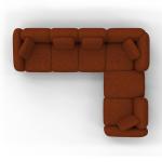 Italian light luxury high-end living room fabric sofa luxury hotel commercial lounge area