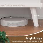 Shintenchi Coffee Table, Lift Top Coffee Table with Hidden Compartment, Rising Tabletop Dining Table, Lift Top Coffee Center Table for for Living Room, Office, Home (White)