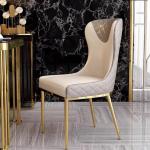 White Minimalist Dining Chair Kitchen Modern Italian Design Dining Chair Living Room Nordic Sillas De Comedor Home Furniture