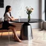 Coffee Restaurant Dining Table Outdoor Conference Salon Side Chairs Dining Table Mid Century Round Muebles Garden Furniture