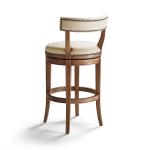 Minimalist Italian Style Bar Stools Wooden Legs Sturdy Designer Brown Bar Stools Ergonomic Modern Sgabelli Cucina Alto Furniture