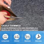 Non-Slip Rug Pads 8 x 10 ft, 100% Waterproof Extra Large Area Rugs Non Skid Rug Pad for All Floors and Finishes Durable Hardwood Floor Protective Felt Keeps Rugs in Place, Safe and Secure