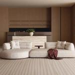 Bedroom Soft Living Room Sofas Accent Design Aesthetic Wooden Vintage Living Room Sofas Minimalist Muebles Postmodern Furniture