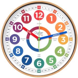 Kids Silent Learning Clock – Fun Time Teaching