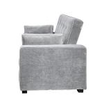 Serta Ainsley Light Grey Queen Convertible Sofa Bed