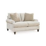 Signature Design by Ashley Valerani Classic Loveseat for Living Room, Beige