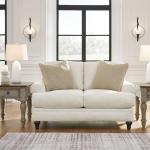 Signature Design by Ashley Valerani Classic Loveseat for Living Room, Beige
