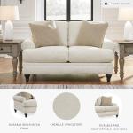 Signature Design by Ashley Valerani Classic Loveseat for Living Room, Beige