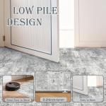 Cochyean 8x10 Area Rugs - Washable Rug for Living Room, Ultra-Thin Abstract Rug, Indoor Non-Slip Rug for Bedroom, Stain Resistant Large Area Rug, Super Soft Low Pile Rugs