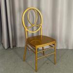 Whole sale Hotel Furniture Outdoor Metal Stacking Banquet Wedding Restaurant Phoenix Dining Wedding Chiavari Chair