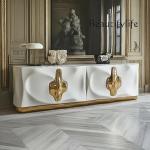 Furniture Home TV Floor Cabinet Entryways Table Villa Living Room Furniture High Luxury International Commode Chambre Wardrobe
