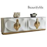 Furniture Home TV Floor Cabinet Entryways Table Villa Living Room Furniture High Luxury International Commode Chambre Wardrobe