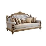 British Fabric Sofa French Light Luxury European Fabric Neoclassical Fabric Windsor Castle Sofa