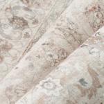 PureCozy 8x10 Area Rug Washable Living Room Vintage Beige Carpet Bedroom Large Indoor Non Slip Soft Low Pile Thin Stain Resistant Distressed Accent Throw Rug for Dining Office Nursery