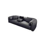 Modern Dark Living Room Sofas Vintage Retro Luxury Lazy Living Room Sofas Boneless Leather Woonkamerbanken Furniture Home
