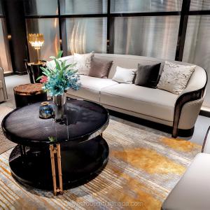 Sofa set furniture Italian design sofa set hot sale modern style new living room furniture luxury design segmented leather