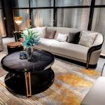 Sofa set furniture Italian design sofa set hot sale modern style new living room furniture luxury design segmented leather