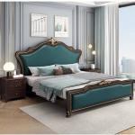 Couples Wardrobe Double Bed Bedside Table Frame Lounges Storage Set Double Bed Household Luxury Camas De Dormitorio Furniture