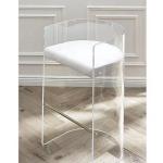 Special Style Transparent Coffee Chair Lucite Acrylic Chair Bar Stool