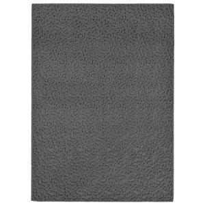 Garland Rug Ivy 9 Ft. X 12 Ft. Cinder Gray Geometric Solid Color Area Rug - Durable, Stylish, and Soft Rug for Living Rooms, Hallways, Bedrooms, and High-Traffic Areas