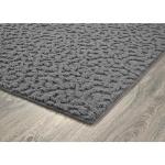 Garland Rug Ivy 9 Ft. X 12 Ft. Cinder Gray Geometric Solid Color Area Rug - Durable, Stylish, and Soft Rug for Living Rooms, Hallways, Bedrooms, and High-Traffic Areas
