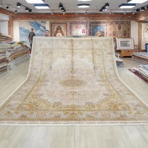 305x427cm Traditional Persian Design Handmade Rug Durable Hand Knotted Kashmir Carpet