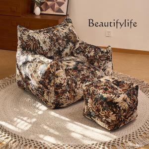 X Luxury Vintage Living Room Chairs Sofa Recliner Comfortable Relax Living Room Chairs Lazy Designer Salon Fauteuil Home Furnitu