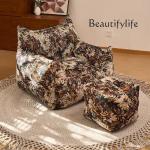 X Luxury Vintage Living Room Chairs Sofa Recliner Comfortable Relax Living Room Chairs Lazy Designer Salon Fauteuil Home Furnitu