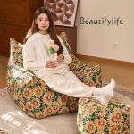 X Luxury Vintage Living Room Chairs Sofa Recliner Comfortable Relax Living Room Chairs Lazy Designer Salon Fauteuil Home Furnitu