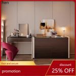 HXL Minimalist Eight-Drawer Dressing Table Integrated Bedroom Bedside Makeup Table