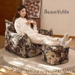 X Luxury Vintage Living Room Chairs Sofa Recliner Comfortable Relax Living Room Chairs Lazy Designer Salon Fauteuil Home Furnitu